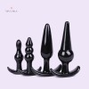 Anal Butt Plug For Couple Anus Dilator Silicone Anal Plug Prostate Massage For Men 4 size